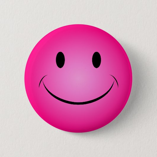 Roze Gezicht Button (Voorkant)