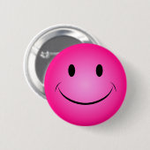 Roze Gezicht Button (Voorkant /achterkant)