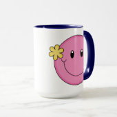 Roze gezicht mok (Voorkant rechts)