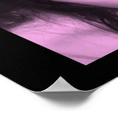 roze gezicht poster (Hoek)