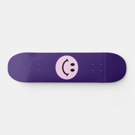 Roze gezicht skateboard (Horizontaal)