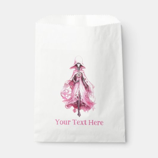 Roze Ghost Bedankzakje (Voorkant)