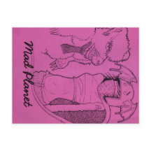 Roze ghost Girl en Angry Beer