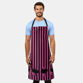 Roze gif Cupcake Schort (Gedragen)