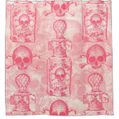  roze giffles douchegordijn (Voorkant)