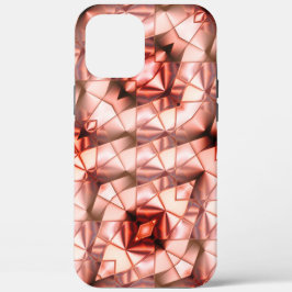 Roze gigantische 'parelbloemen', virtuele tekening Case-Mate iPhone case