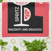 Roze Gin  Theedoek (Gevouwen)