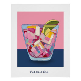 ROZE GIN & TONIC 4 POSTER