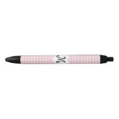 Roze Gingang met een Hart Zwarte Inkt Pen (Voorkant)