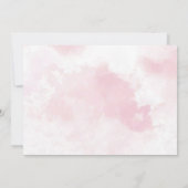 Roze Gingerbread House Kerstmis Verjaardag Foto Bedankkaart (Achterkant)