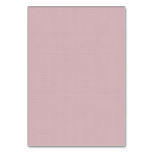 Roze gingham babyshower naam plaats kaart (Achterkant)