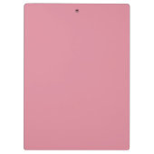 Roze Gingham Bloemmotief – Retro Cute Bloem  Klembord (Achterkant)