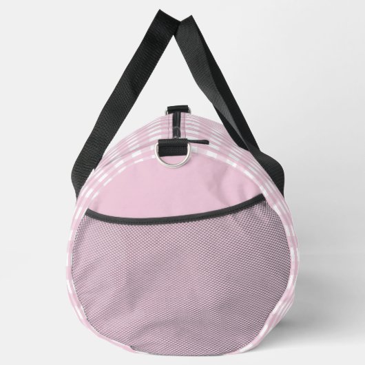 Roze Gingham Bruin Aardappel Custom Plunjezak (Rechts)