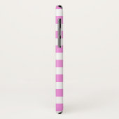 Roze gingham Case-Mate iPhone case (Achterkant/links)