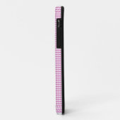 Roze Gingham Controle voor IPhone 5 Hoesje (Achterkant/links)