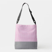 Roze Gingham_Deep Grey-Tas-Bag's-Multi-Sz Crossbody Tas (Achterkant)