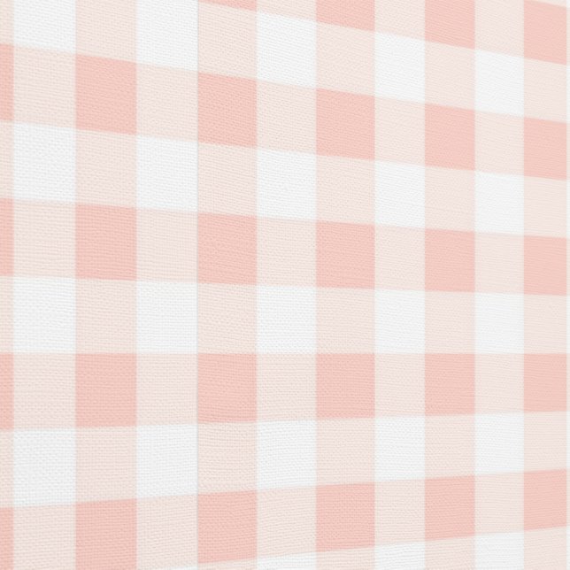 Roze Gingham Geruite Afneembare Behang (Zoom)