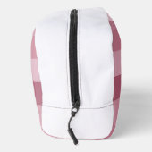 Roze Gingham Karo Tartan Design Toilettasje (Rechts)