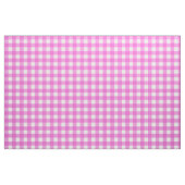 Roze gingham patroon stof (Fat Quarter)
