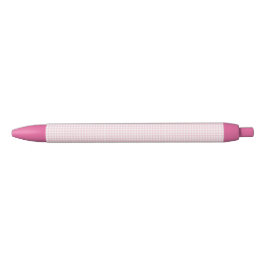 Roze Gingham Pen