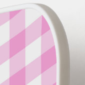 roze gingham pickleball paddle (Links Detail)