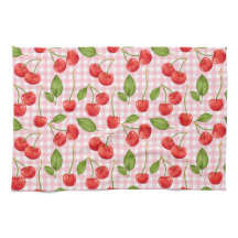 Roze Gingham & Rode Kersen Picknick