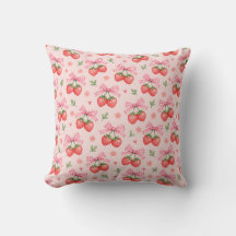 Roze Gingham Strik Met Kersenbloesem Motief