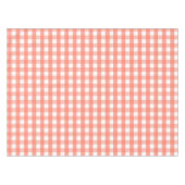 Roze Gingham Tafelkleed (Voorkant (Horizontaal))