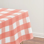 Roze Gingham Tafelkleed (Voorbeeld)