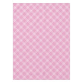 Roze Gingham tafelkleed – Baby Girl Shower & Sprin (Voorkant)