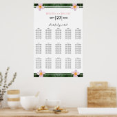 Roze gipsplaat voor peterijen poster (Keuken)