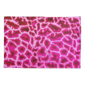 Roze Giraffe afdrukken Kussensloop (Achterkant)