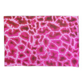 Roze Giraffe afdrukken Kussensloop (Voorkant)