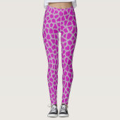 Roze Giraffe Leggings (Voorkant)
