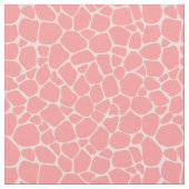 Roze Giraffe Stof (Close Up)