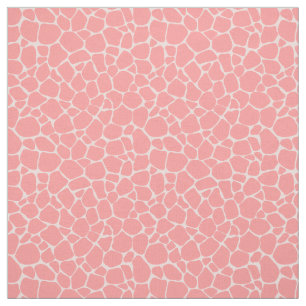 Roze Giraffe Stof