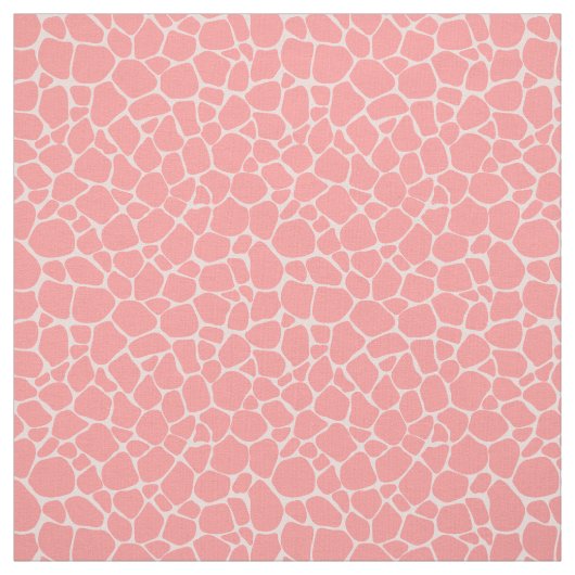 Roze Giraffe Stof (Swatch)