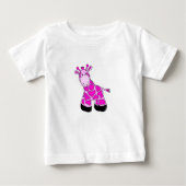 Roze Giraffe T-Shirt (Voorkant)