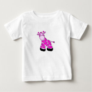 Roze Giraffe T-Shirt
