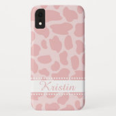Roze Giraffe vlekken Case-Mate iPhone Case (Achterkant)