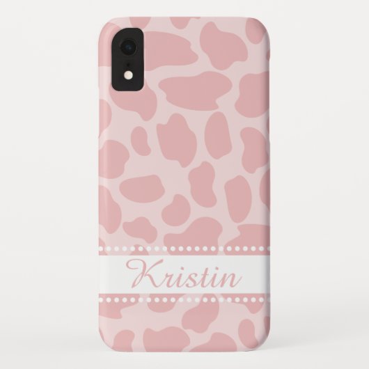 Roze Giraffe vlekken Case-Mate iPhone Case (Achterkant)