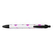 Roze Girl Angel Aangepaste pen (Achterkant)