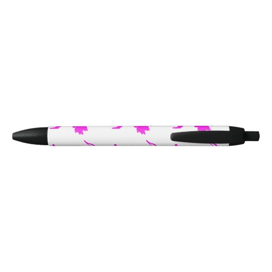 Roze Girl Angel Aangepaste pen (Achterkant)