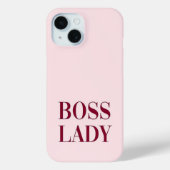 Roze Girly Eenvoudig Modern Case-Mate iPhone Case (Achterkant)