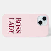 Roze Girly Eenvoudig Modern Case-Mate iPhone Case (Achterkant (horizontaal))