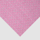 Roze Girly Football Tissuepapier (Detail)