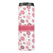 Roze Girly Lips Thermosbeker (Achterkant)