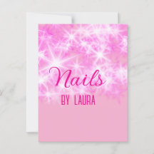 Roze girly pastel glitter nagels voeg naam website