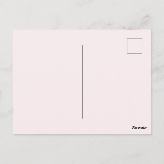 Roze Girly Sneakers Briefkaart (Achterkant)