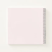 Roze Girly Sneakers Notitieboek (Achterkant)